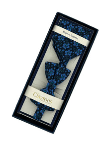 Blue Bow & Pocket Square