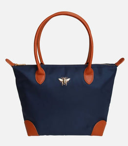 Navy Shoreditch Medium Tote Bag
