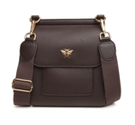 Load image into Gallery viewer, Chocolate Bloomsbury Bag
