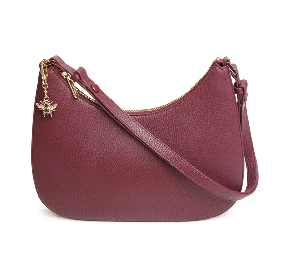 Berry Ascot Shoulder Bag