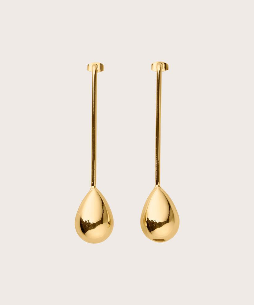 Gold Rainula Earrings -GOLD