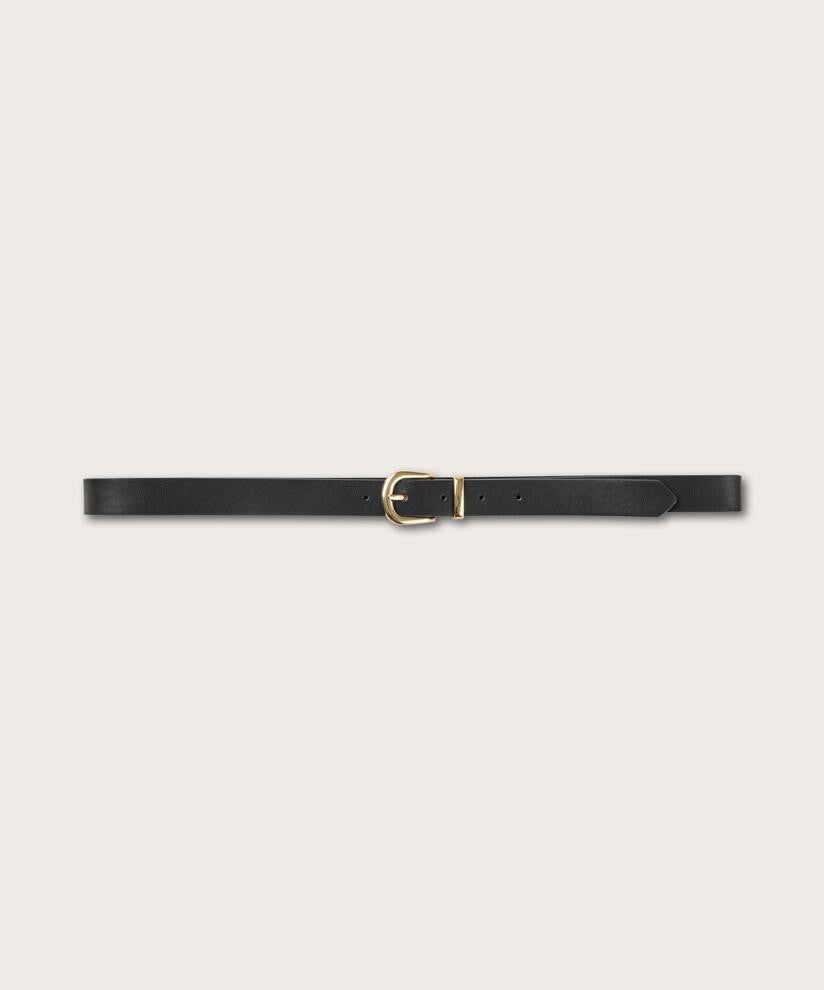 Black Rivela Belt -BLACK