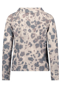 Animal Print Sweatshirt
