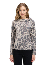 Load image into Gallery viewer, Animal Print Sweatshirt
