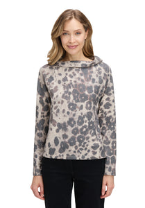 Animal Print Sweatshirt