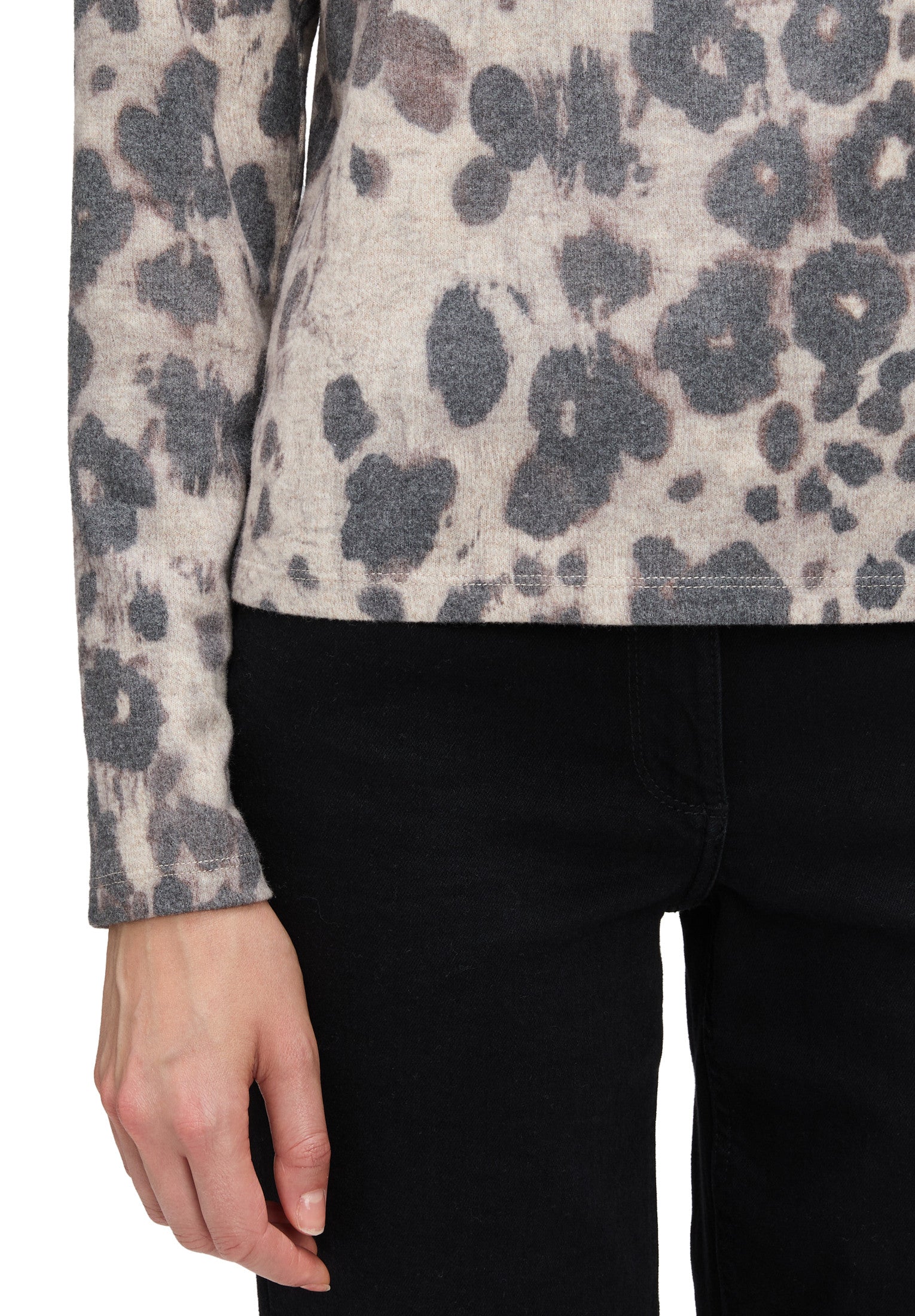 Animal Print Sweatshirt