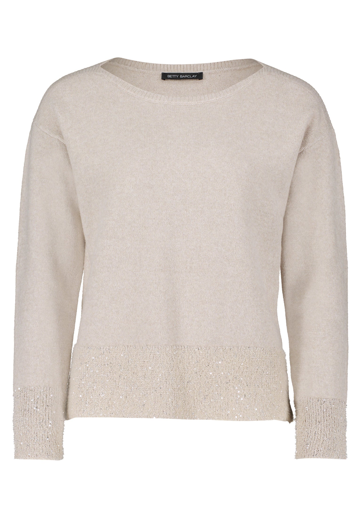 Cream Jumper with Sparkly Detail