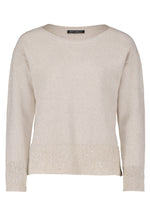 Load image into Gallery viewer, Cream Jumper with Sparkly Detail
