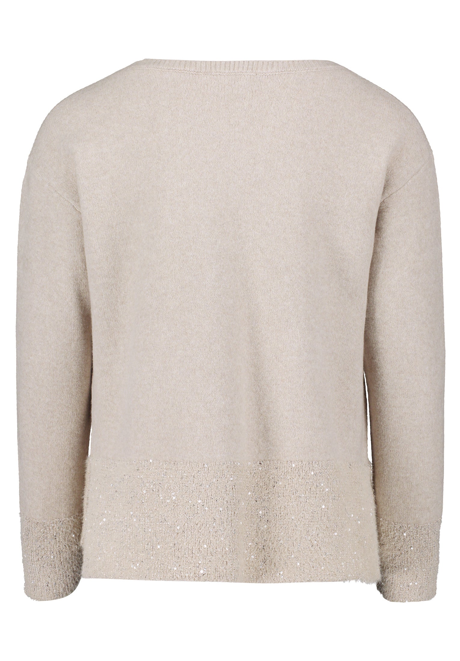 Cream Jumper with Sparkly Detail