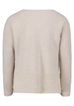 Load image into Gallery viewer, Cream Jumper with Sparkly Detail

