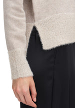 Load image into Gallery viewer, Cream Jumper with Sparkly Detail
