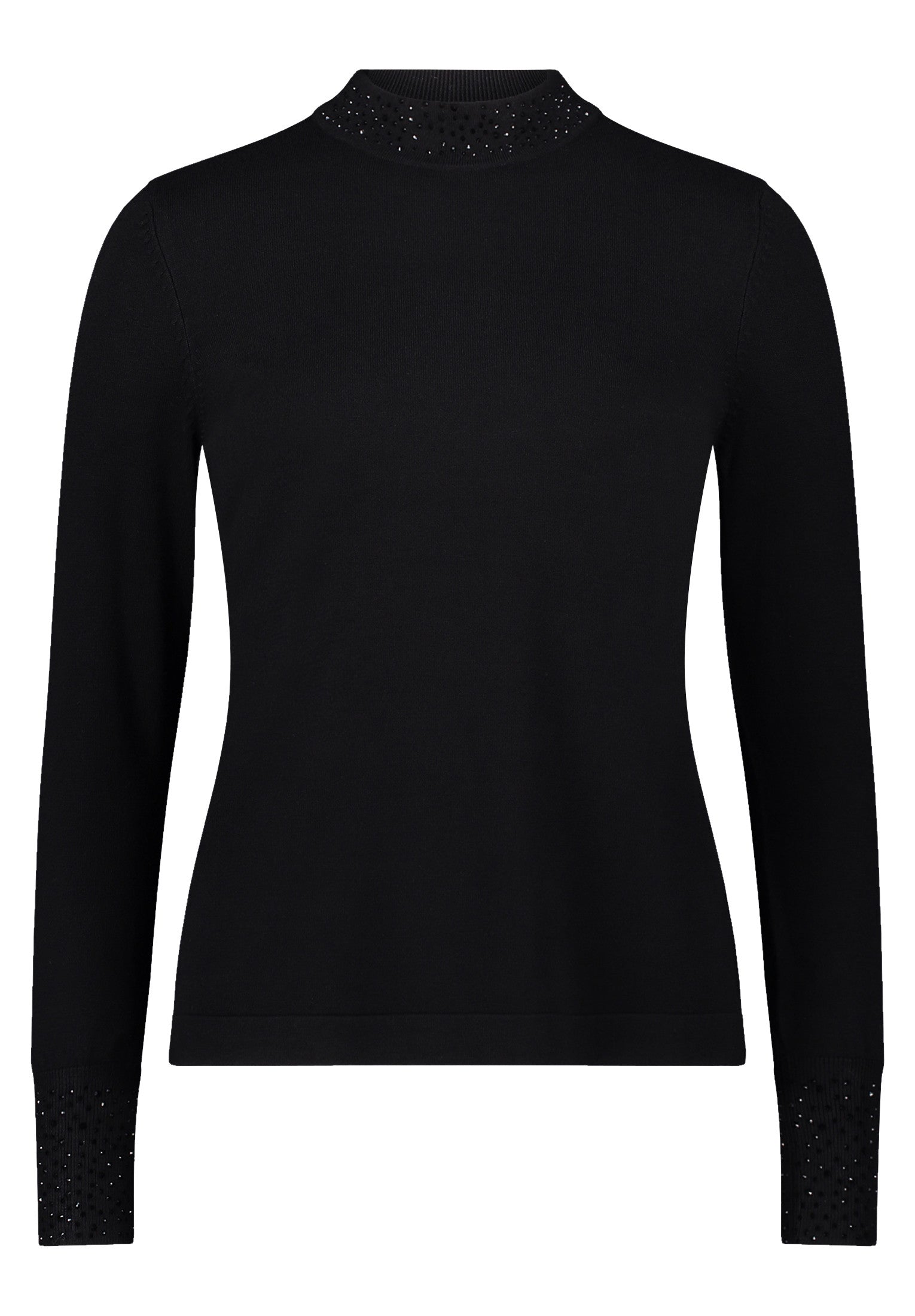 Black Slim Fit Jumper