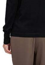 Load image into Gallery viewer, Black Slim Fit Jumper
