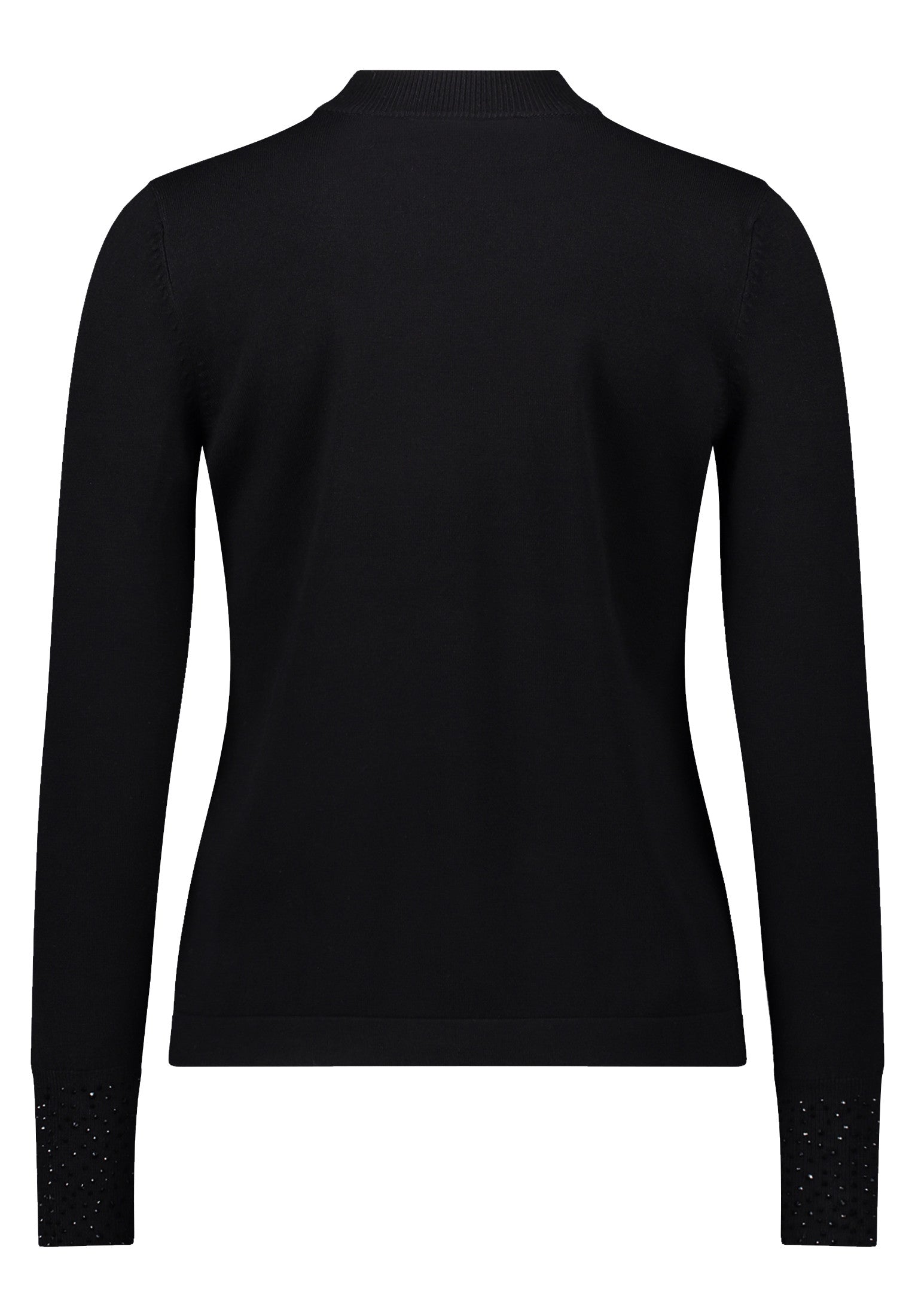 Black Slim Fit Jumper