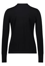 Load image into Gallery viewer, Black Slim Fit Jumper
