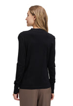 Load image into Gallery viewer, Black Slim Fit Jumper
