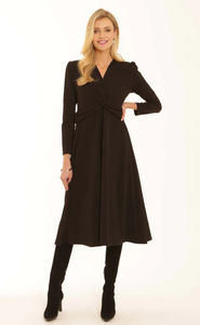 Black Twist Dress