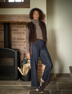 Load image into Gallery viewer, Chocolate Felicity Gilet
