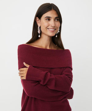 Floraia Off The Shoulder Jumper
