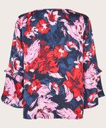 Load image into Gallery viewer, Navy Bimelda Blouse

