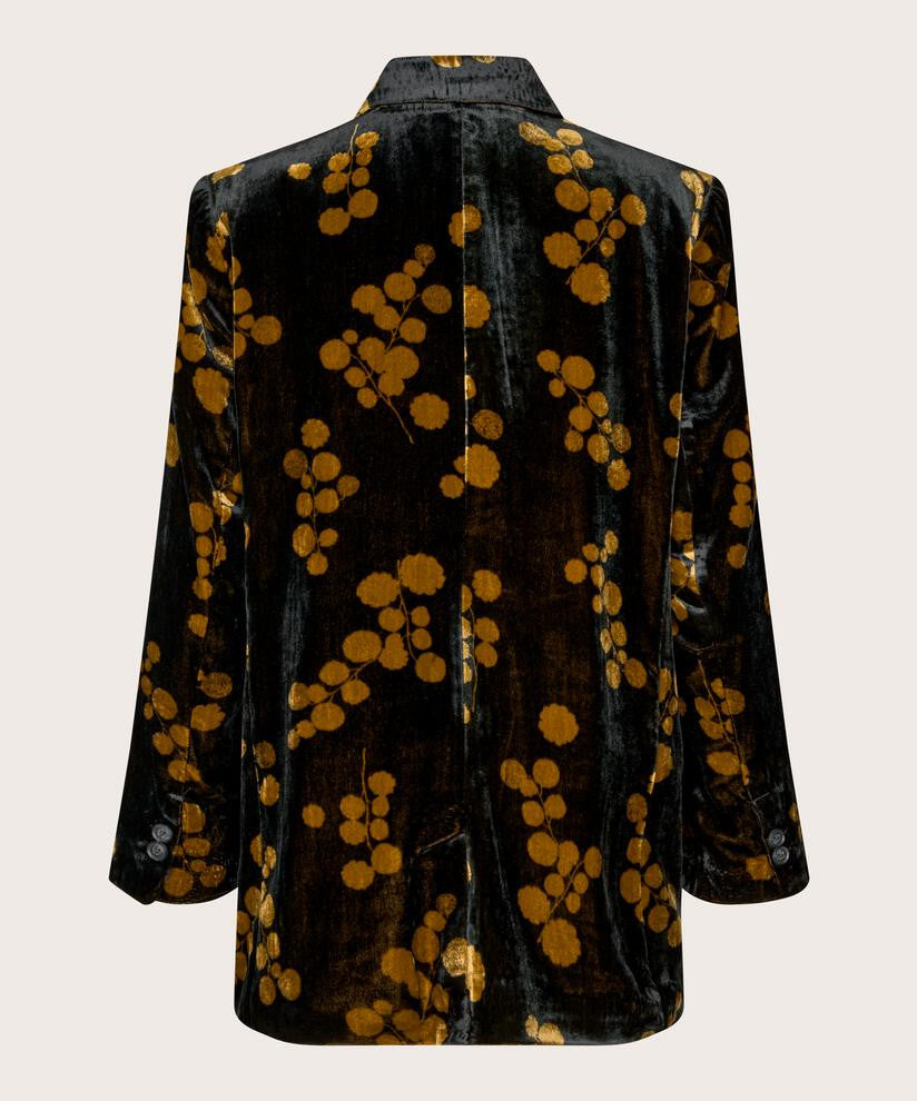 Black Jaxi Velvet Jacket