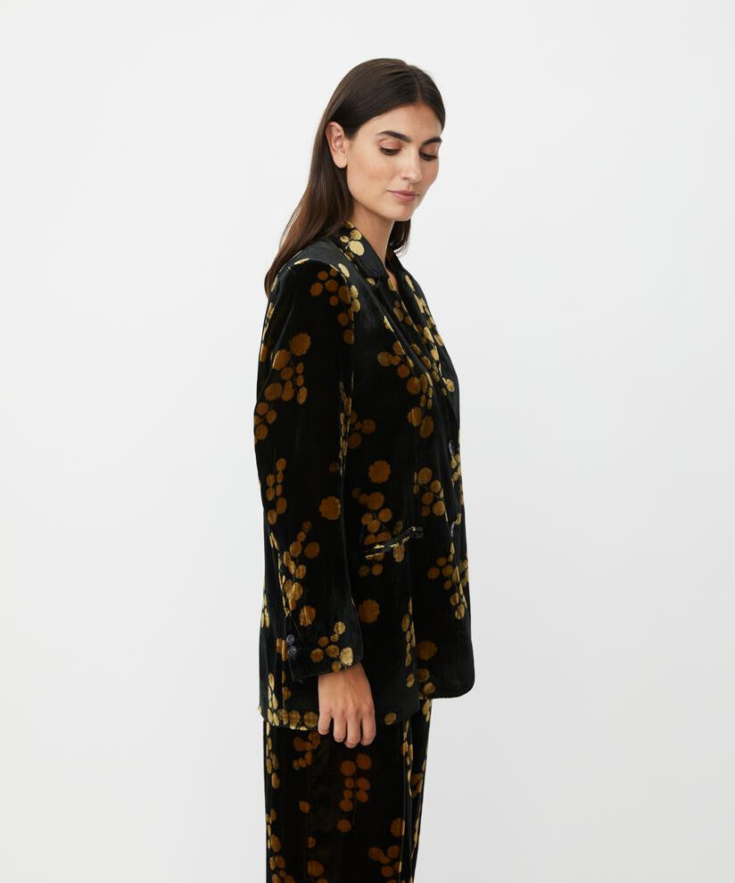 Black Jaxi Velvet Jacket