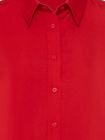 Load image into Gallery viewer, Red Satin Shirt
