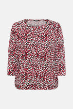 Load image into Gallery viewer, Red Patterned Top
