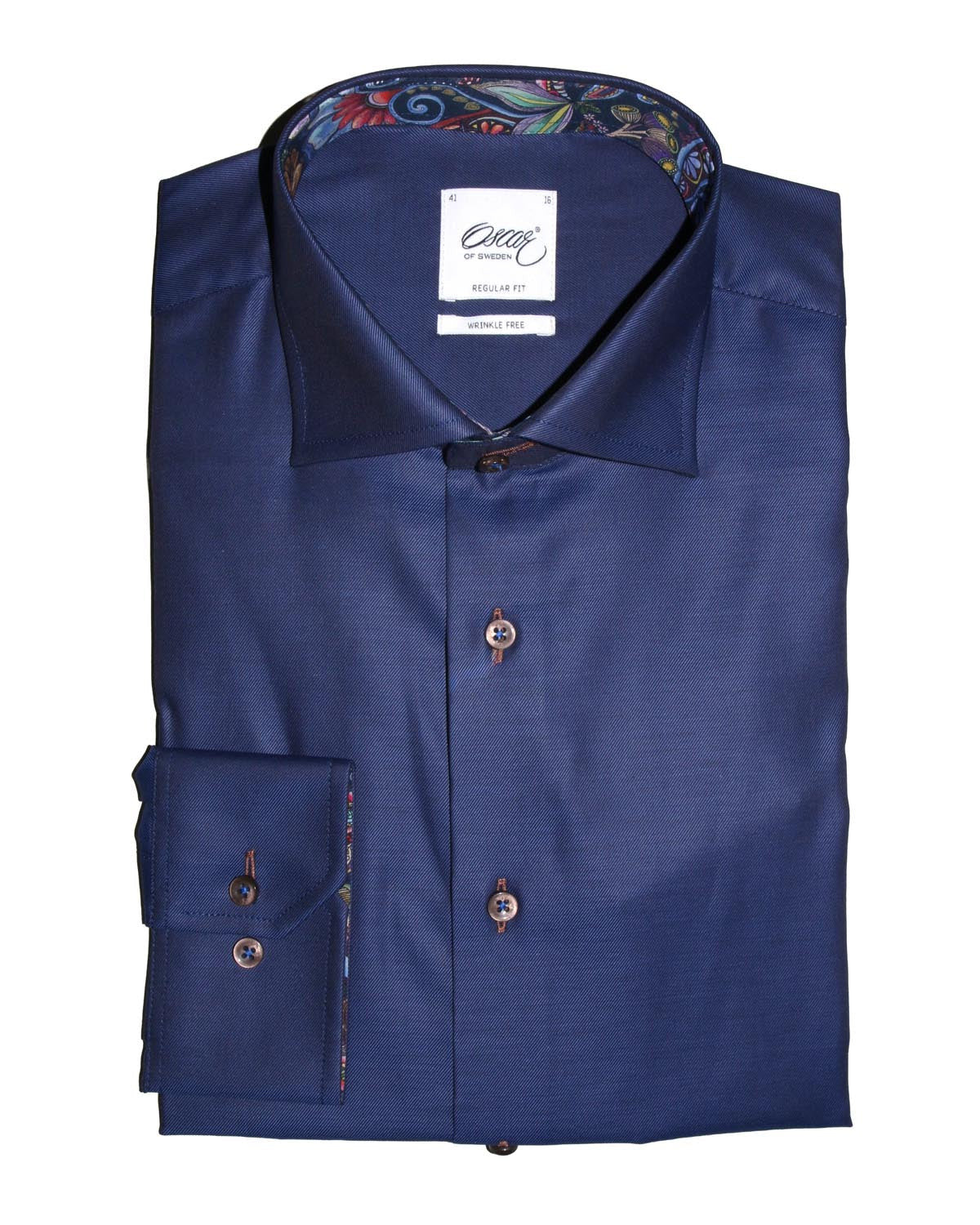 Plain Shirt -NAVY