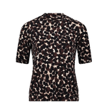 Load image into Gallery viewer, Animal Print Short Sleeve Knit
