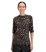 Load image into Gallery viewer, Animal Print Short Sleeve Knit
