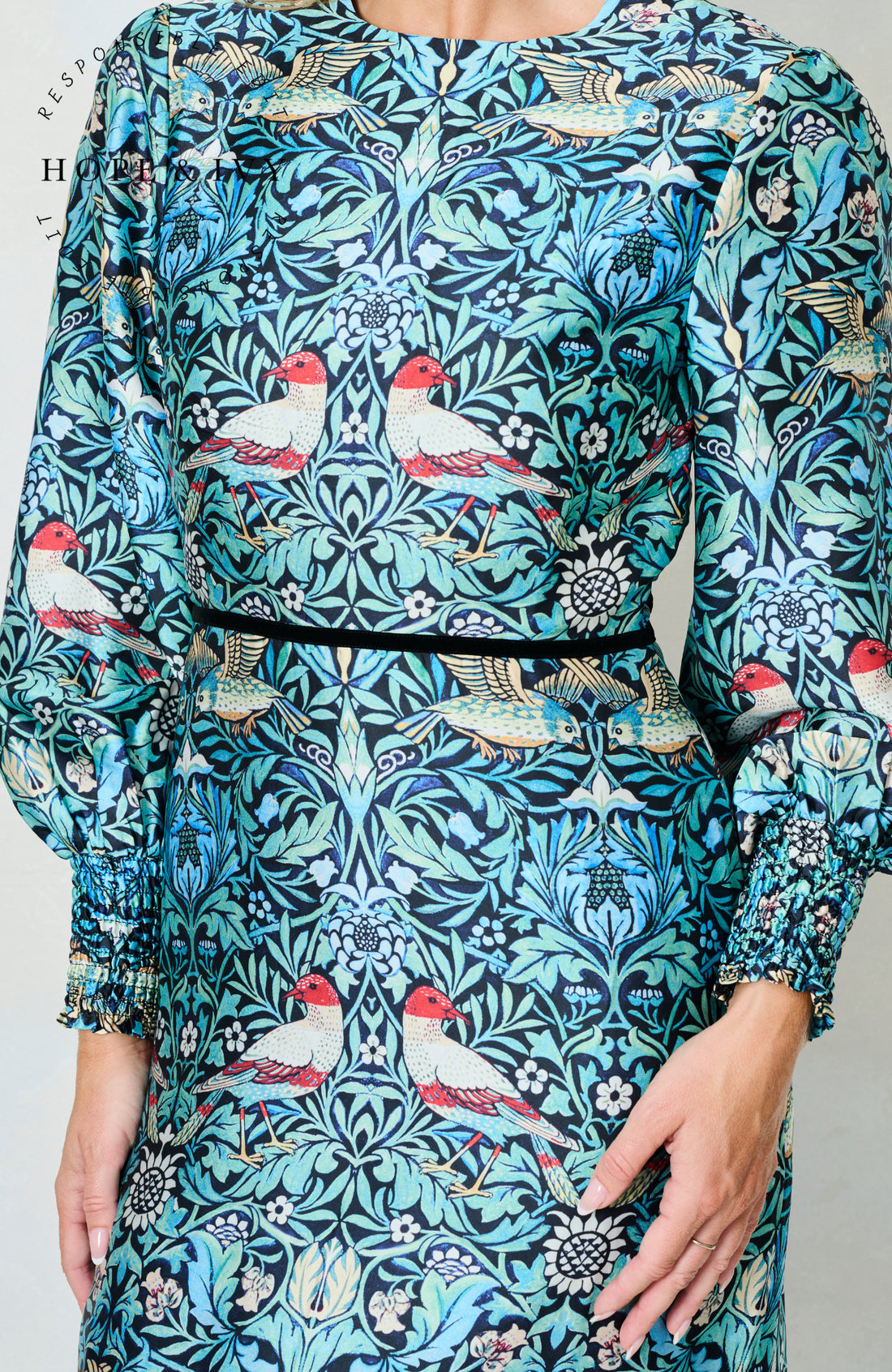 Paisley William Morris Print Dress