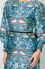 Load image into Gallery viewer, Paisley William Morris Print Dress
