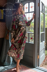 Load image into Gallery viewer, Bramble William Morris Midi Dress
