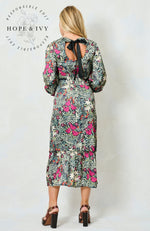 Load image into Gallery viewer, Bramble William Morris Midi Dress
