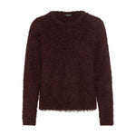 Load image into Gallery viewer, Wine Fluffy Jumper
