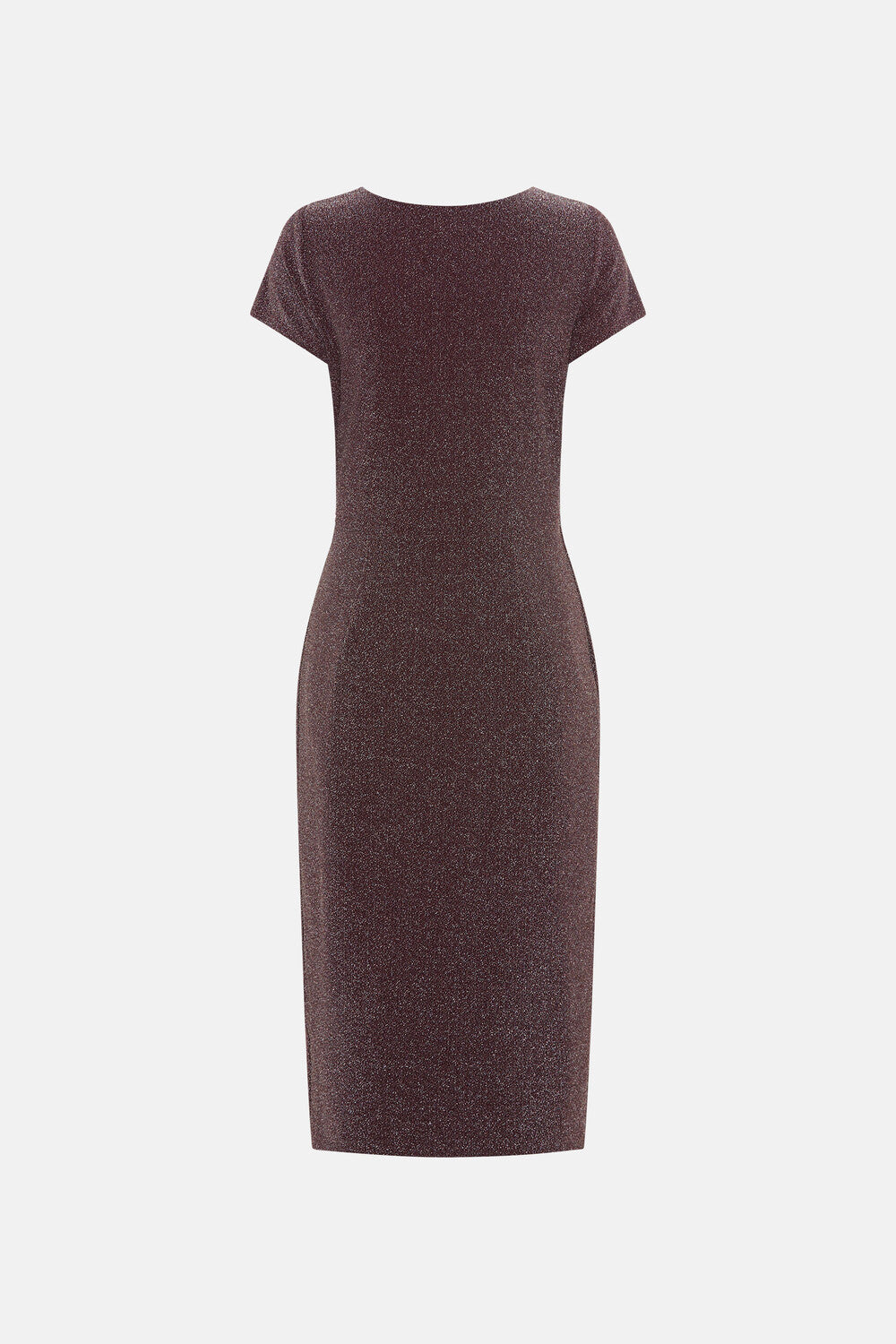 Wine Sparkly Midi Dress