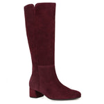 Load image into Gallery viewer, Burgundy Ashby Suede Boot-BURGUNDY
