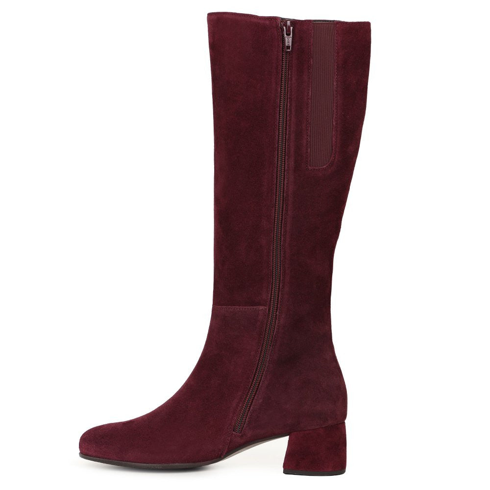 Burgundy Ashby Suede Boot-BURGUNDY