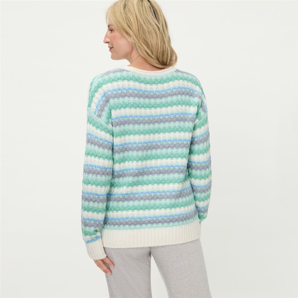 Mint Stripe Jumper