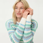 Load image into Gallery viewer, Mint Stripe Jumper
