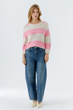 Load image into Gallery viewer, Pink Stripe Jumper

