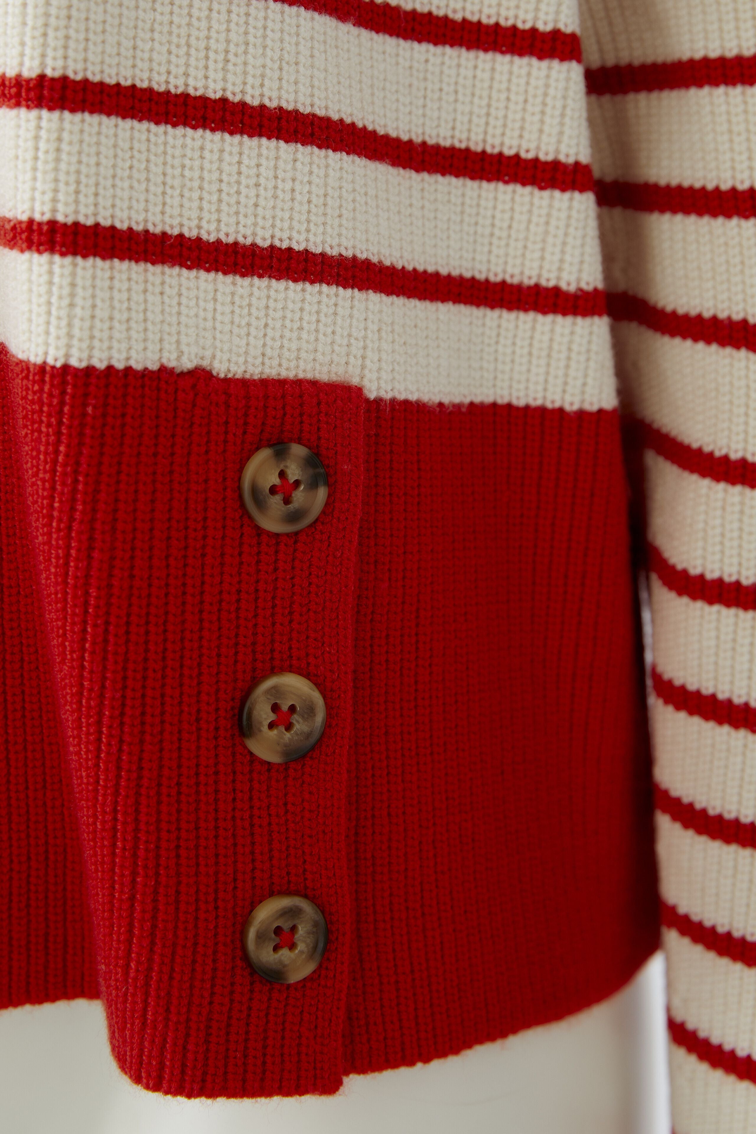 Red Stripe Jumper