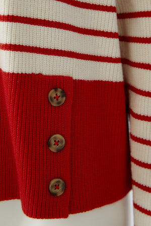 Red Stripe Jumper