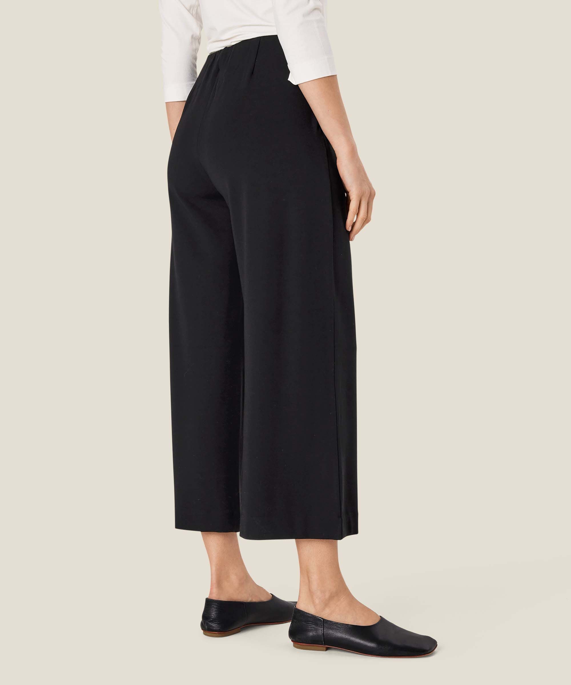 Black Piri Wide Trousers
