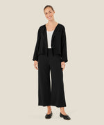 Load image into Gallery viewer, Black Piri Wide Trousers
