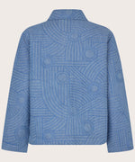 Load image into Gallery viewer, Blue Jalindra Embroidered Jacket

