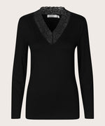 Load image into Gallery viewer, Black Dionius Jersey Top
