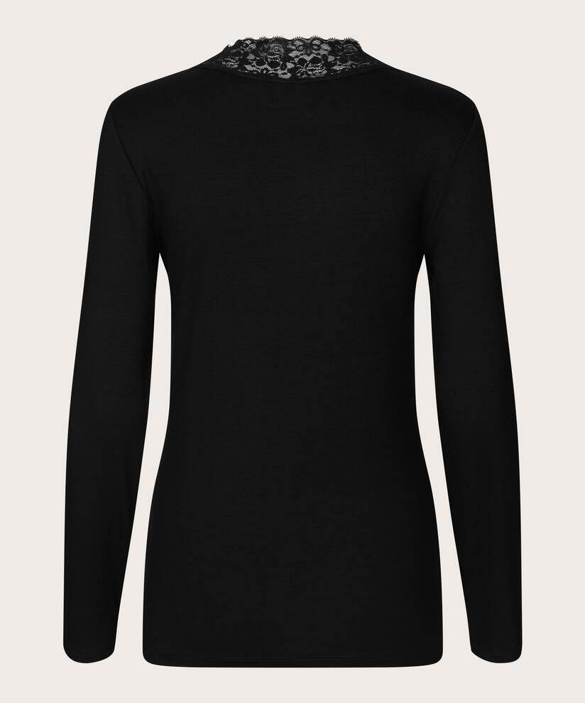 Black Dionius Jersey Top