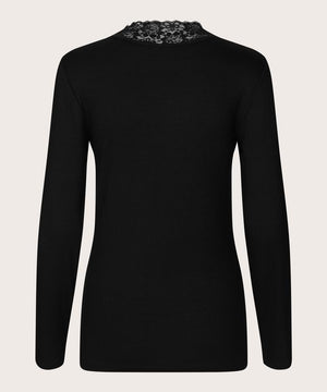 Black Dionius Jersey Top